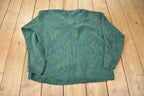 Vintage 1990s United States Sweaters V Neck Knit Sweater Made In USA