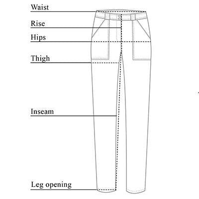 Vintage 1951 French Wool Trousers 38 x 32