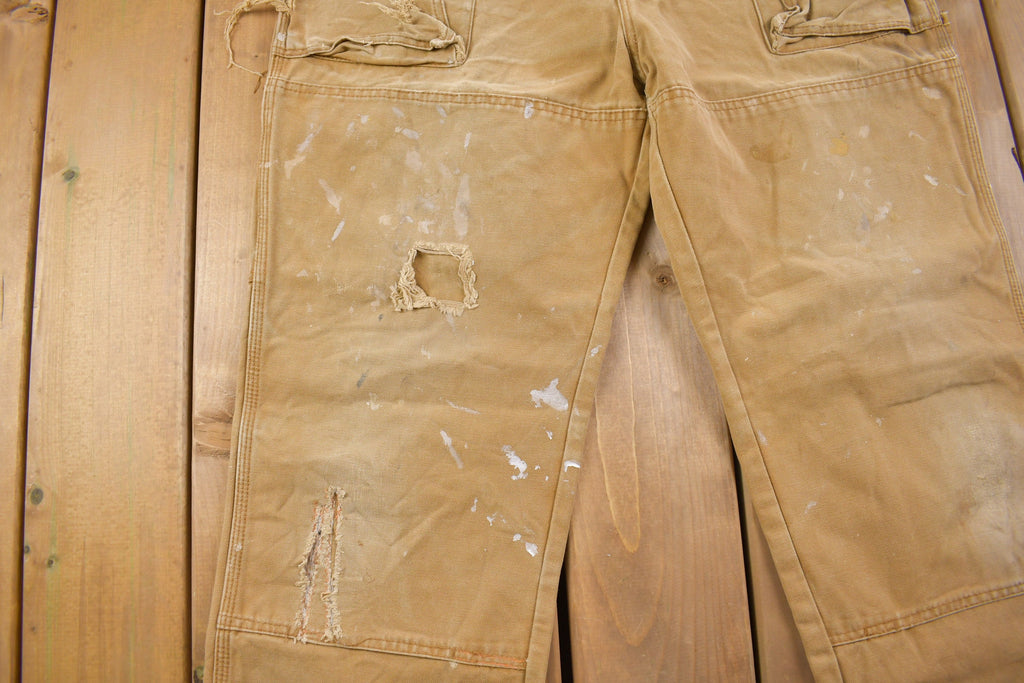 Vintage 1990s Thrashed Dickies Double Knee's 36 x 30