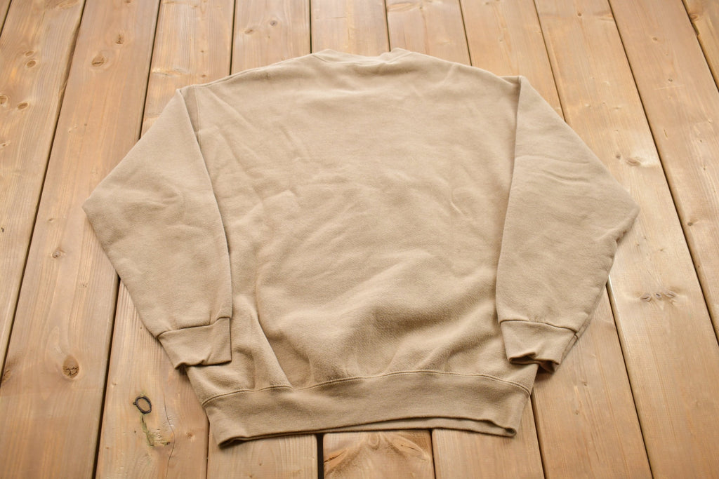 Vintage 1990s Handy Man Tool Theme Crewneck Sweatshirt