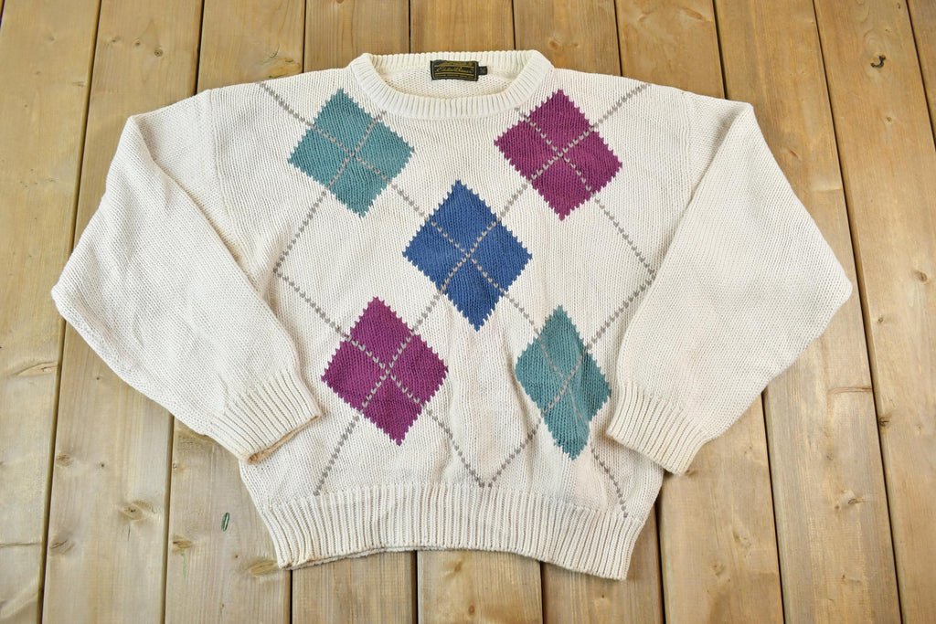 Vintage 1990s Eddie Bauer Knit Crewneck Sweater