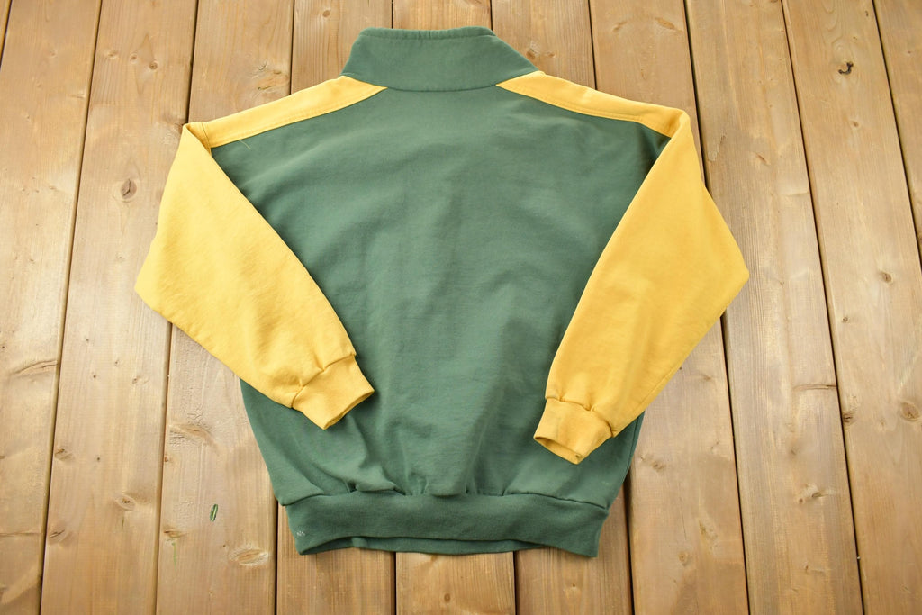 Vintage 1990s Green Bay Packers NFL Mock Neck Sweatshirt