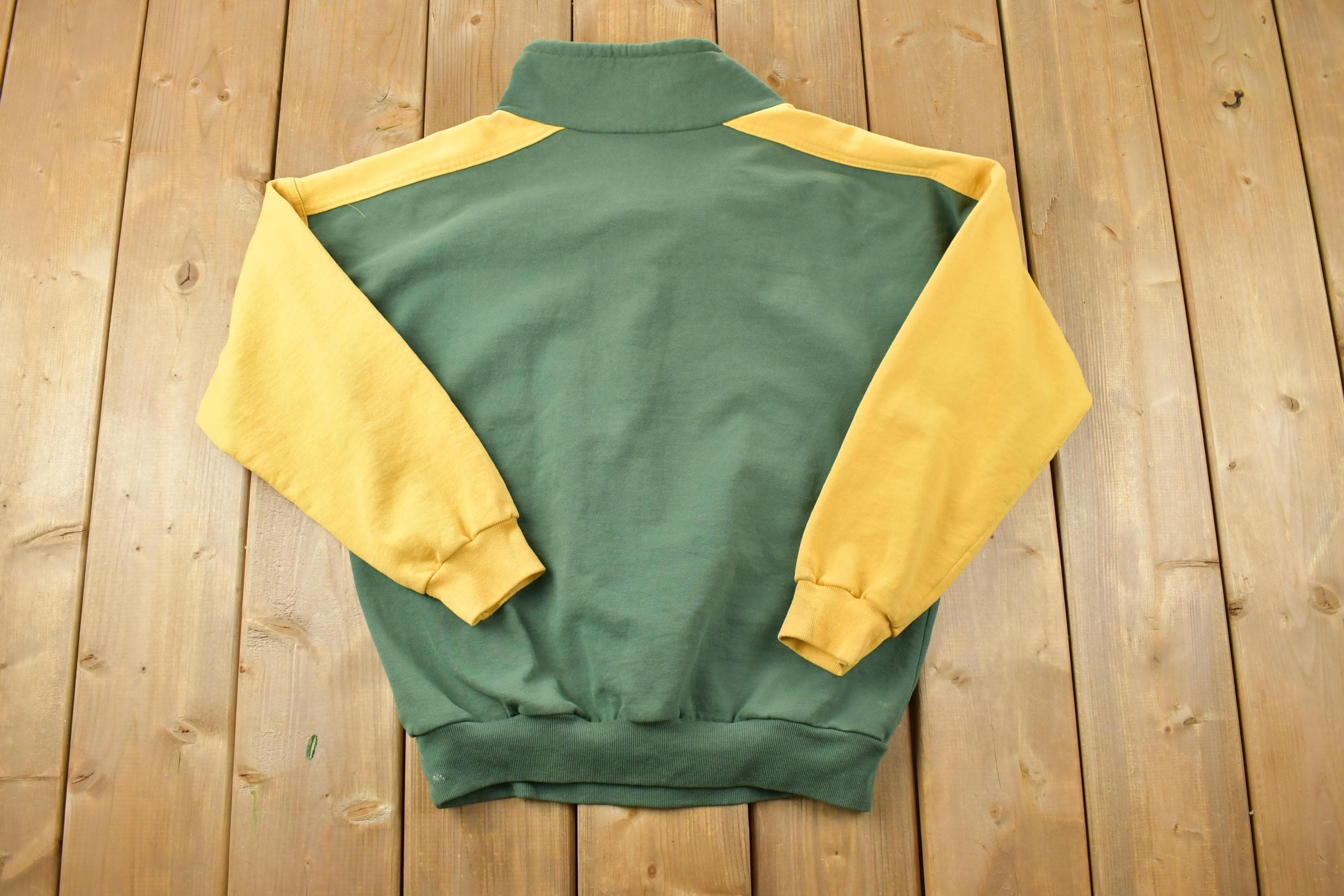 Vintage 1990s Green Bay Packers NFL Mock Neck Sweatshirt