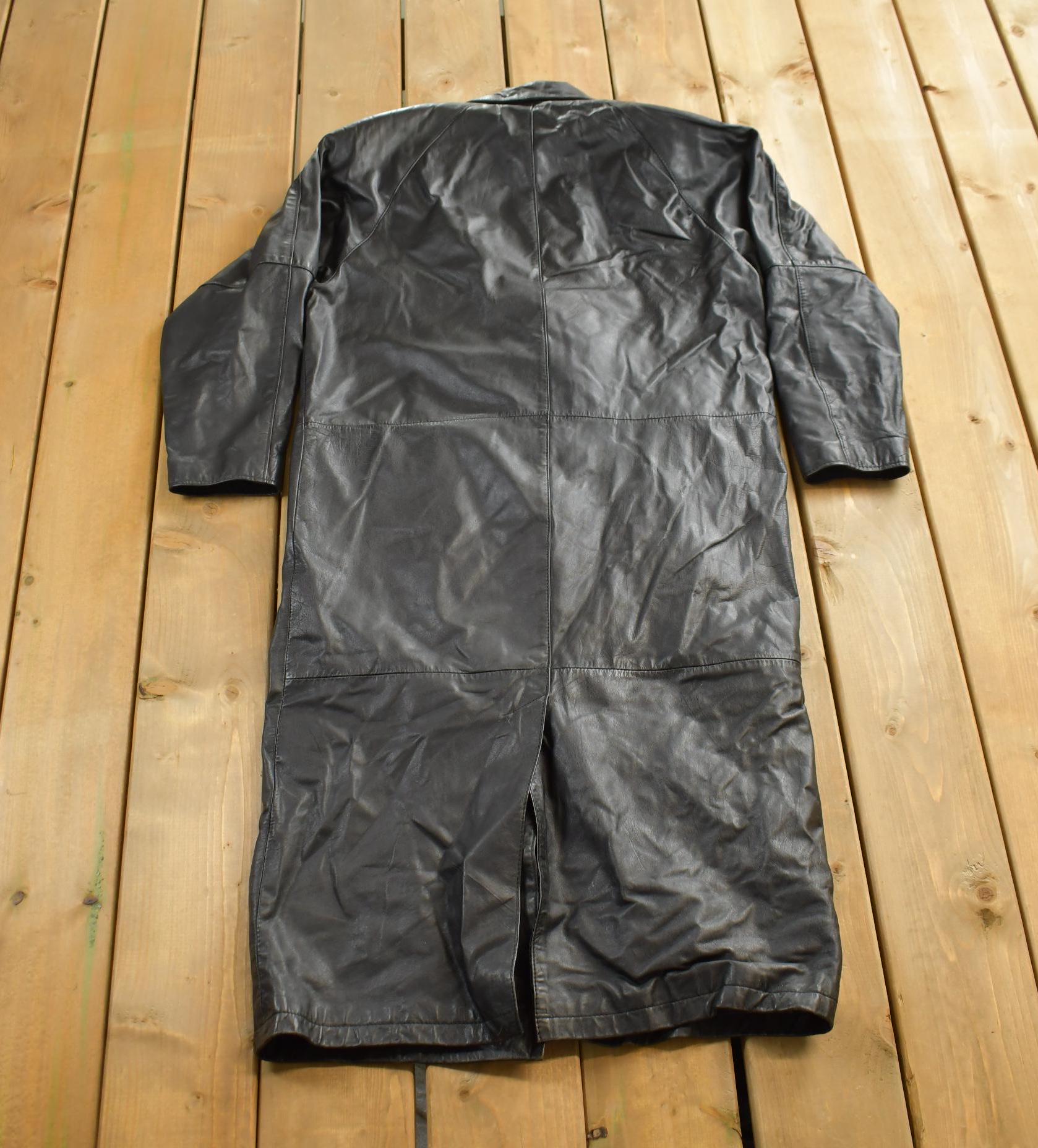 Vintage 1980s Genuine Leather Jacket