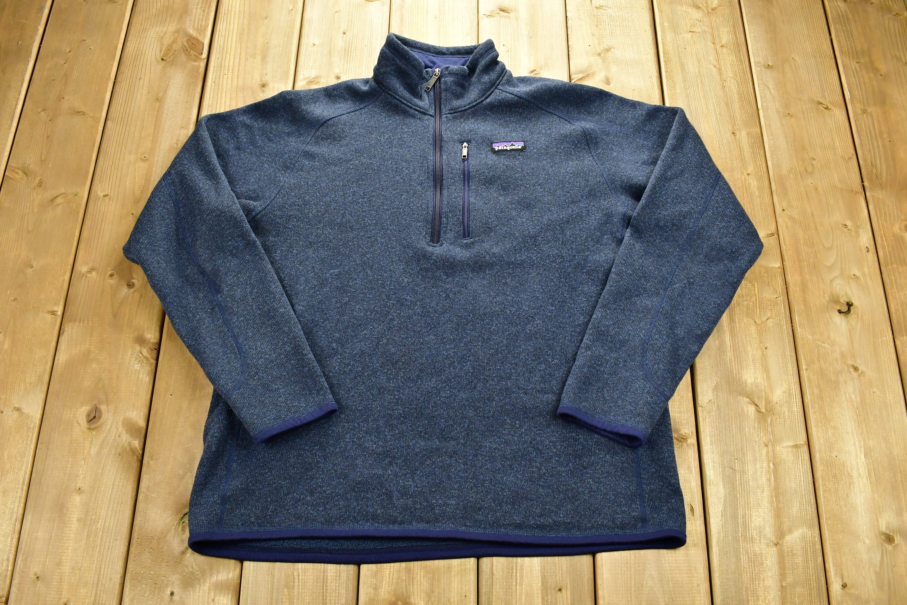 Vintage Patagonia Quarter Zip Fleece Sweatshirt