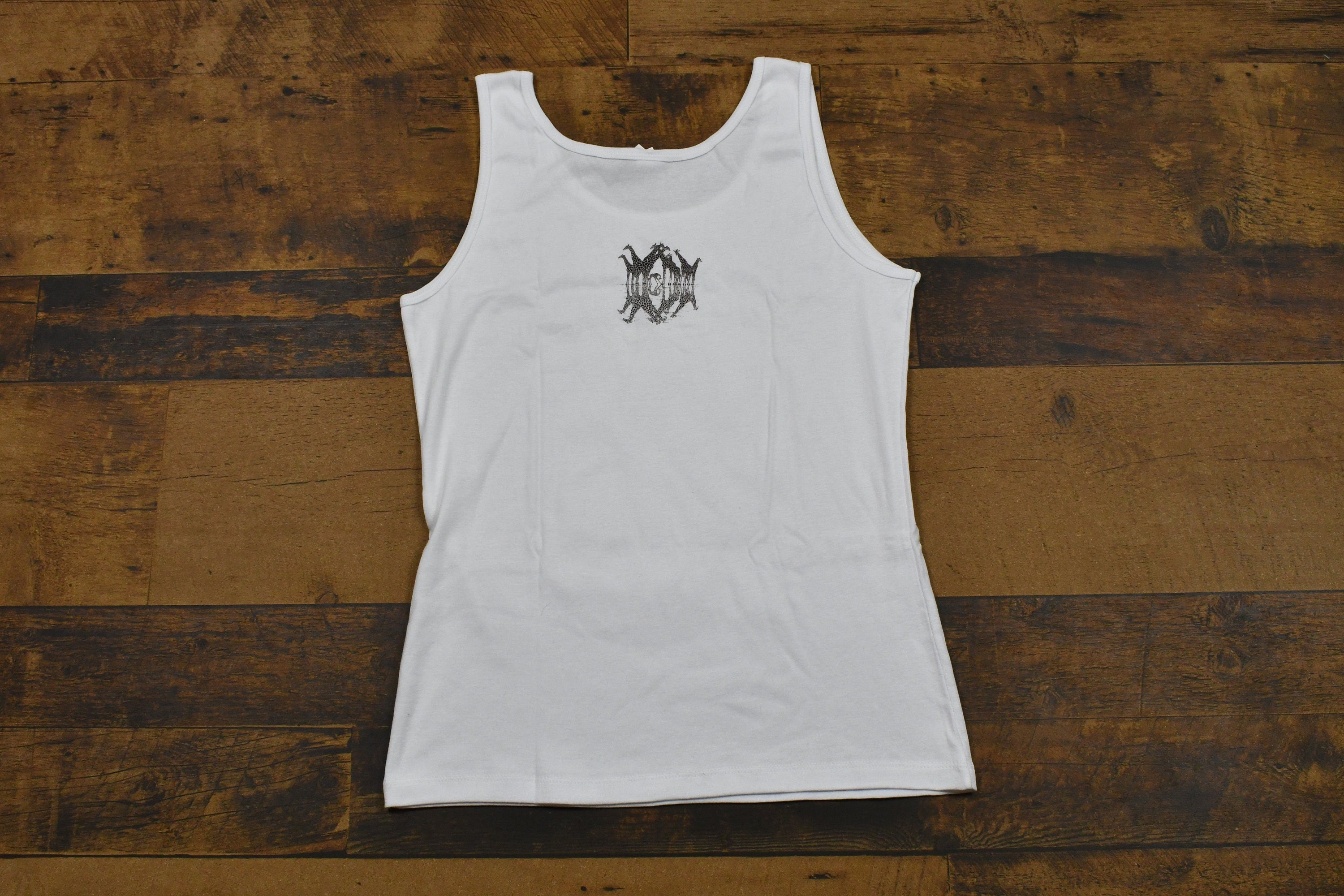 Vintage 1990s Giraffe Jungle Animal Vintage Tank Top Shirt