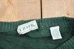 Vintage 1980s IZOD Golf Embroidered Knitted Sweater