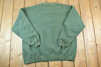 Vintage 1990s Lost Terrain Whitetail Deer Outdoorsman Crewneck Sweatshirt