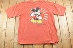 Vintage Y2K Niagara Falls Canada Mickey Mouse Disney Cartoon Promo T-Shirt