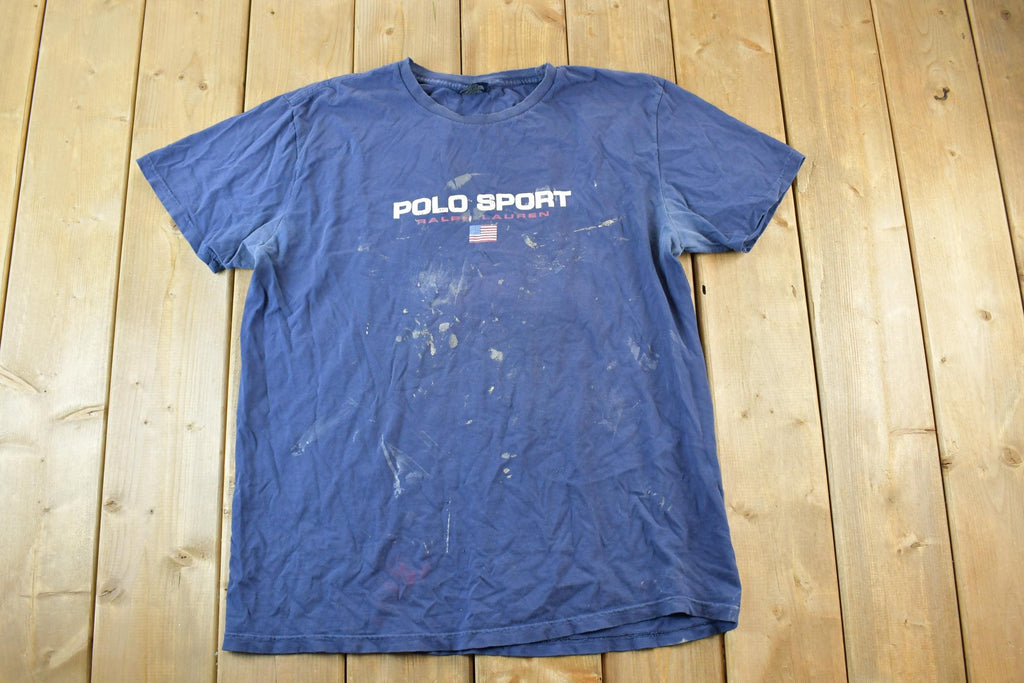 Vintage 1990s Polo Sport Ralph Lauren Single Stitch T-Shirt
