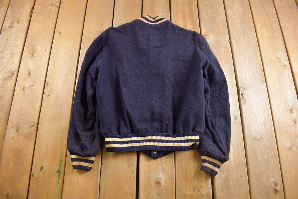 Vintage 1940s Empire Sporting Goods "H" Varsity Letterman Varsity Jacket