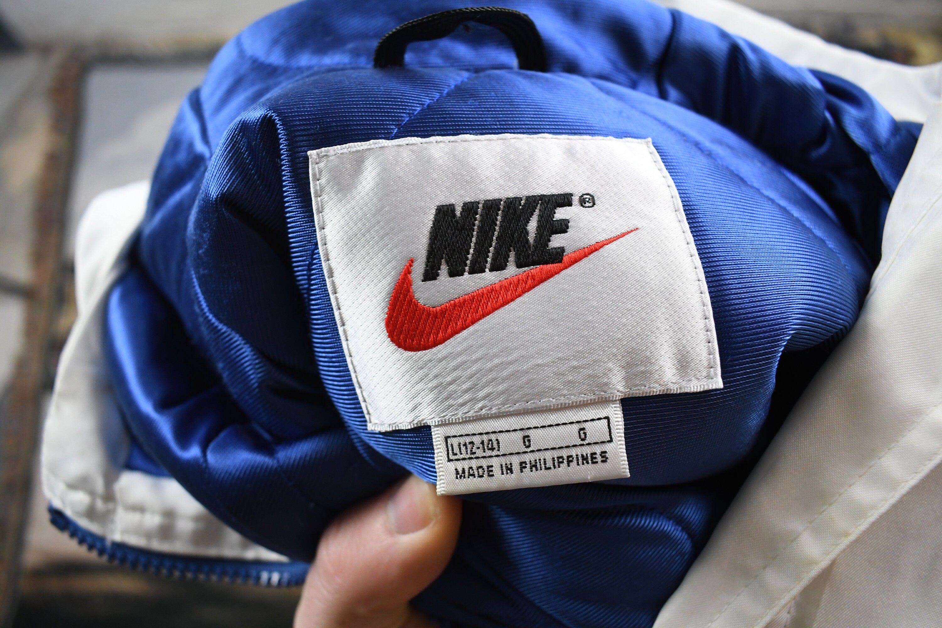 Vintage 1990s Nike Swoosh Puffer Jacket
