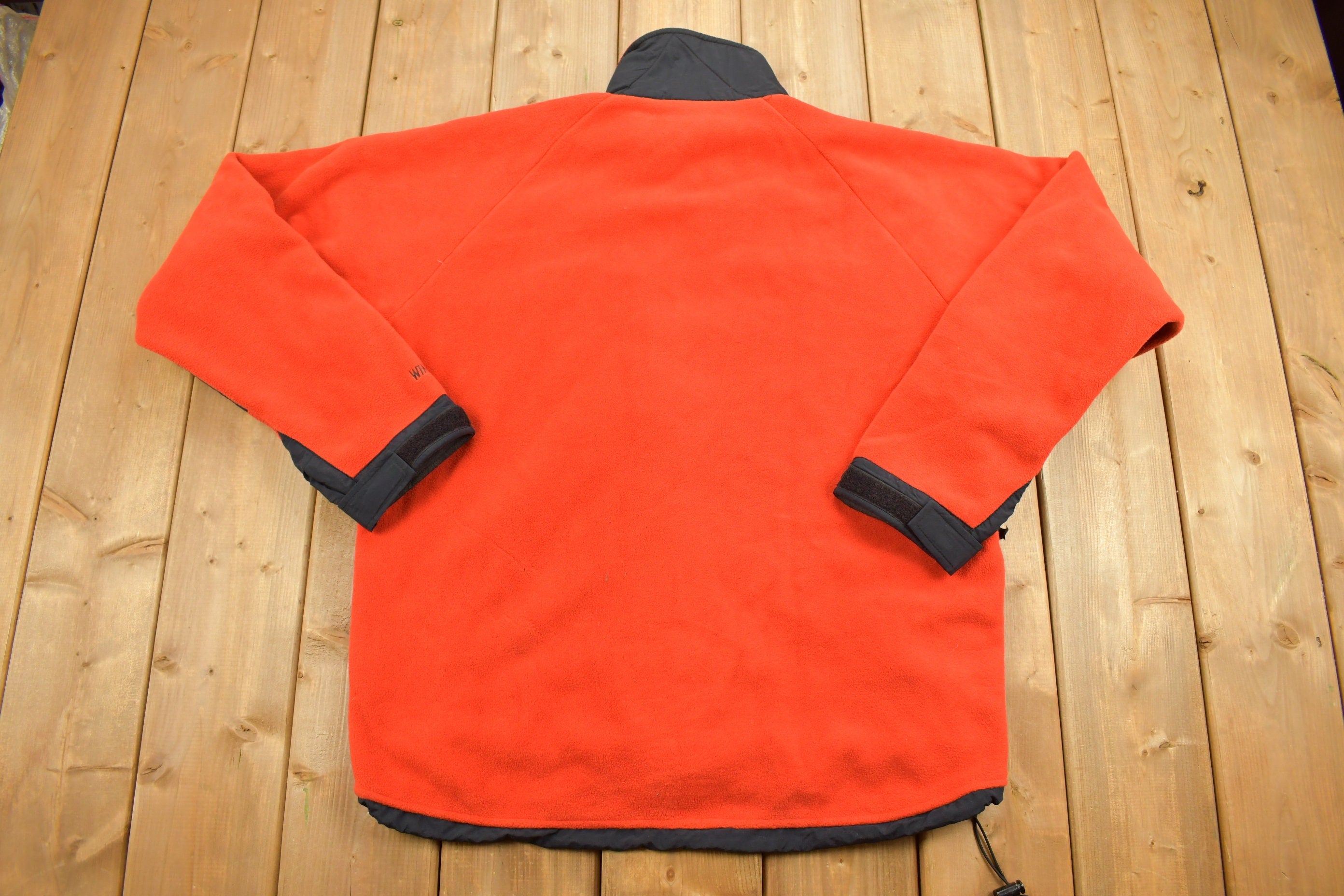 Vintage 1990s Europe Bound Full Zip Fleece Sweatshirt