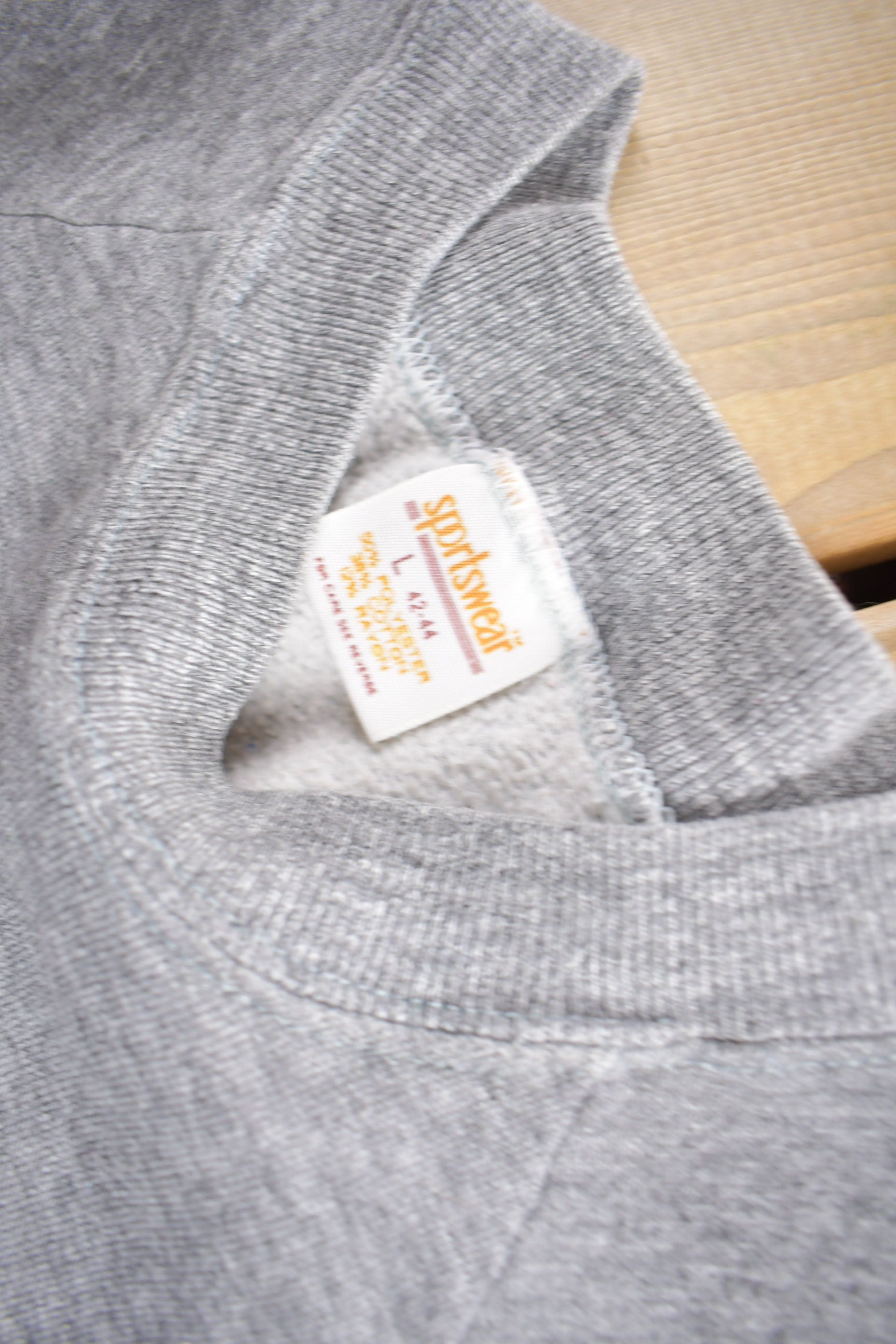 Vintage 1970s Albert Einstein Raglan Crewneck Sweatshirt