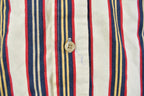 Vintage Y2k Natural Issue Striped Button Up Shirt