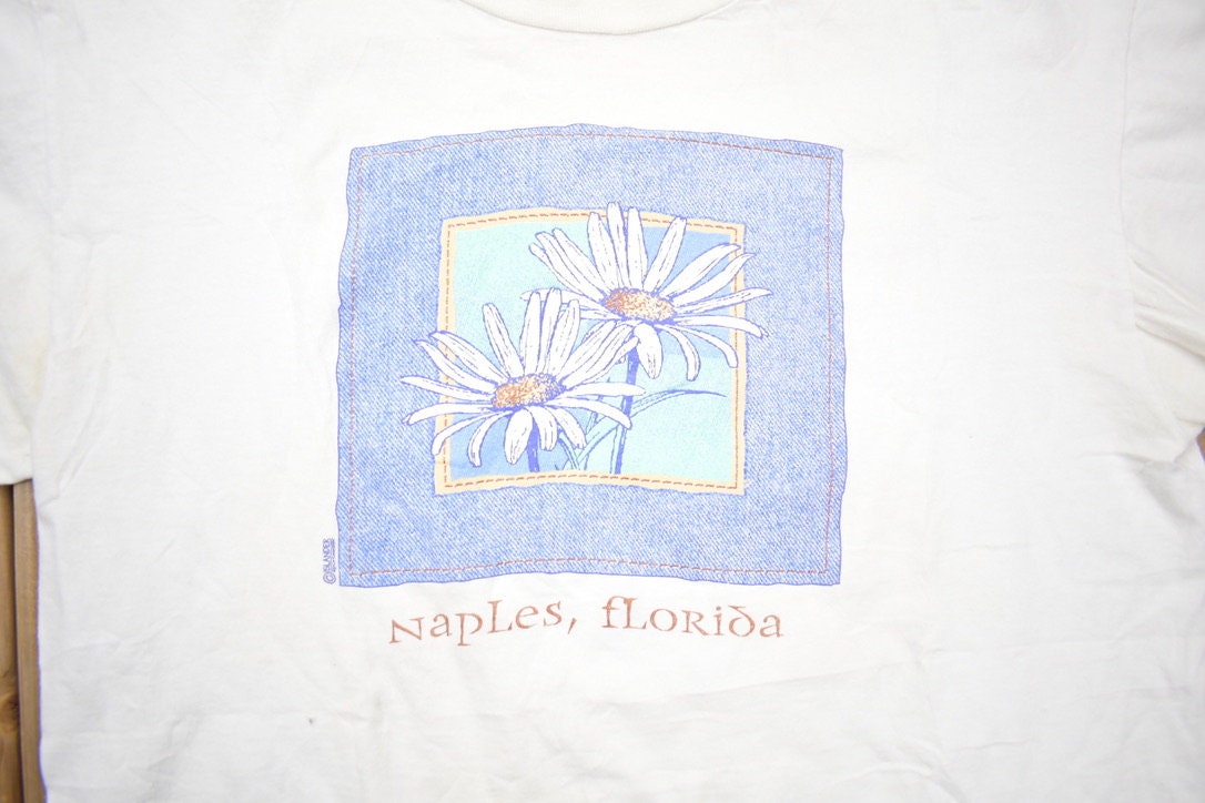 Vintage 1990s Naples Florida Souvenir T Shirt