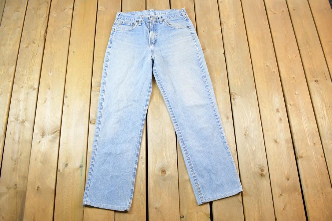 Vintage 1990s Carhartt Denim Work Jeans Size 34 x 29
