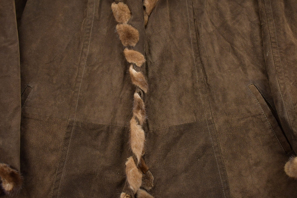 Vintage 1990s J Percy Marvin Richards Leather Jacket