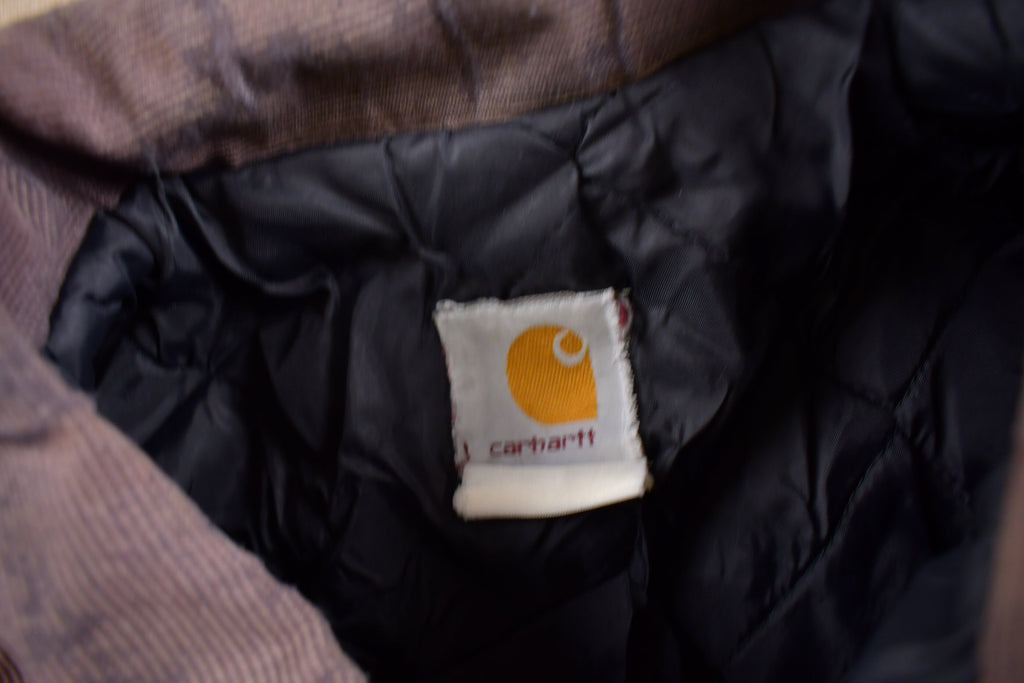 Vintage 1990s Traditional Carhartt Work Coat  Workwear  Vintage Carhartt  Distressed Carhartt