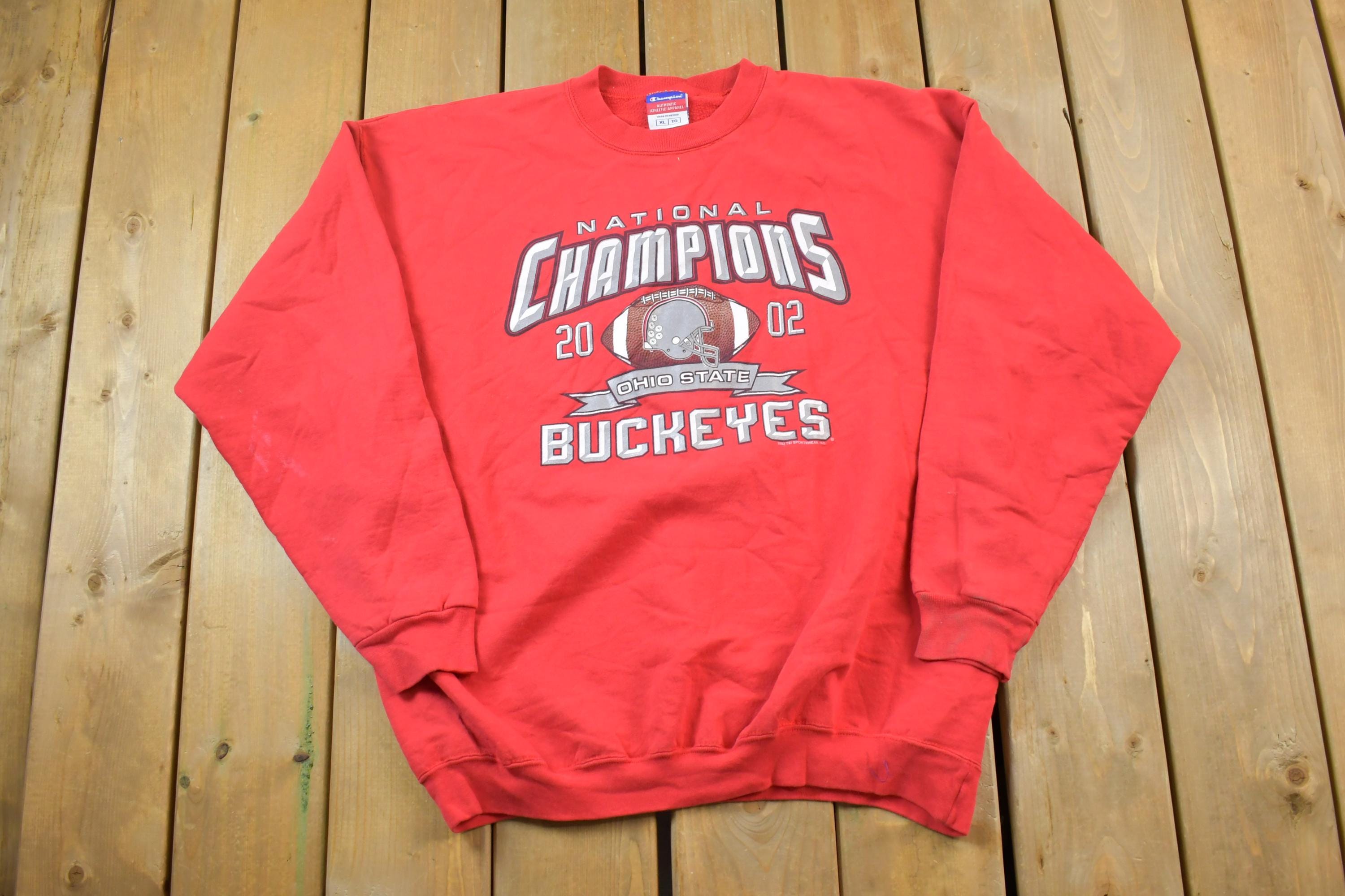Vintage 2002 Ohio State Buckeyes NFL Crewneck Sweatshirt