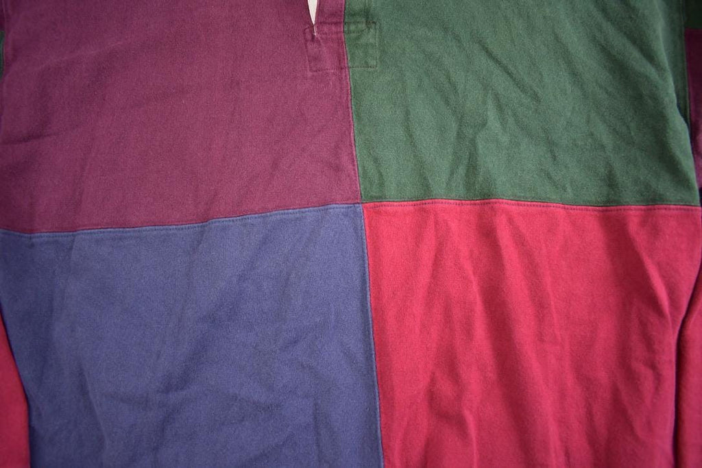 Vintage 1990s Casual Clothing Co. Rugby Button Up Shirt