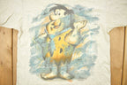 Vintage 1994 The Flintstones Fred Flintstone Double Sided Cartoon Promo T-Shirt