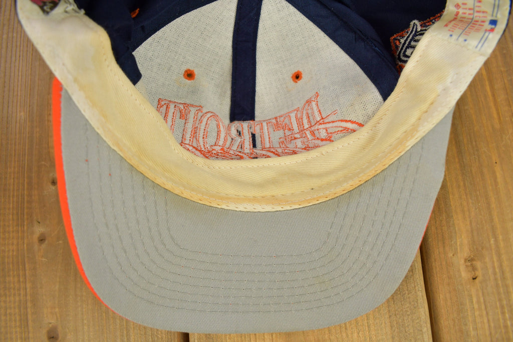 Vintage 1990s Detroit Tigers MLB Snap Back Hat