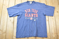 Vintage 1990s New York Giants Embroidered NFL Graphic T-Shirt