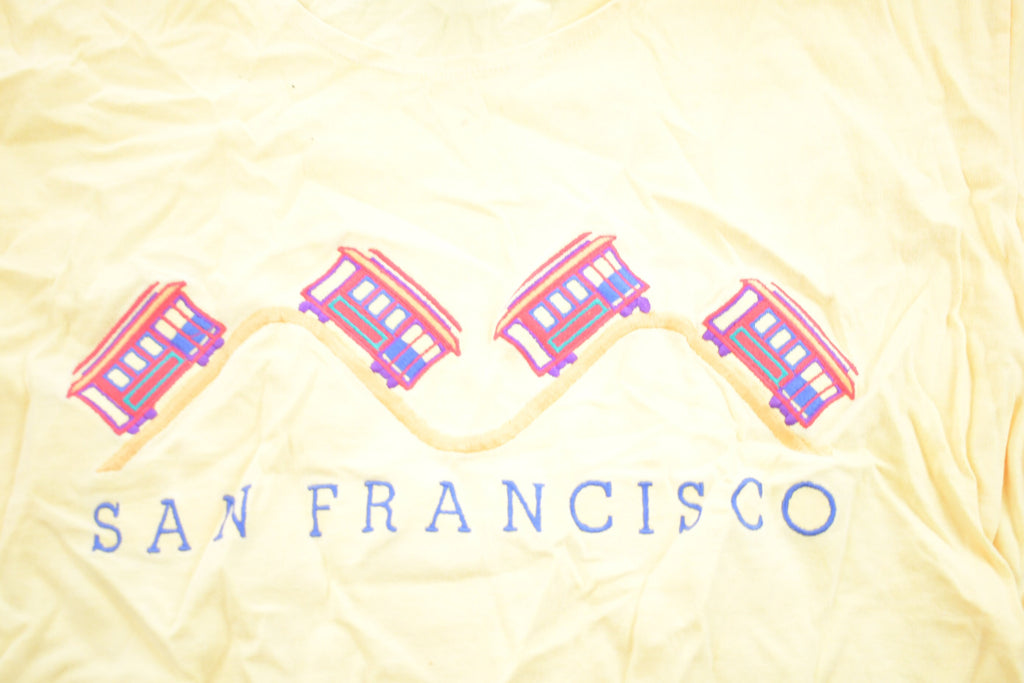 Vintage 1990s San Francisco Embroidered Graphic T-Shirt