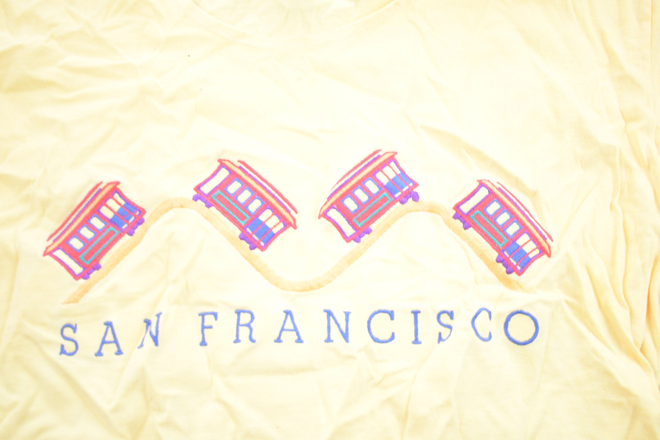Vintage 1990s San Francisco Embroidered Graphic T-Shirt