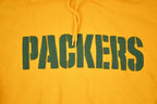 Vintage 1990s Green Bay Packers Embroidered NFL Hoodie Sweatshirt Mens XXL