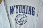 Vintage 1990s Jansport University Of Wyoming Collegiate Crewneck  Embroidered  NCAA Sweatshirt  Sportswear  Made In USA