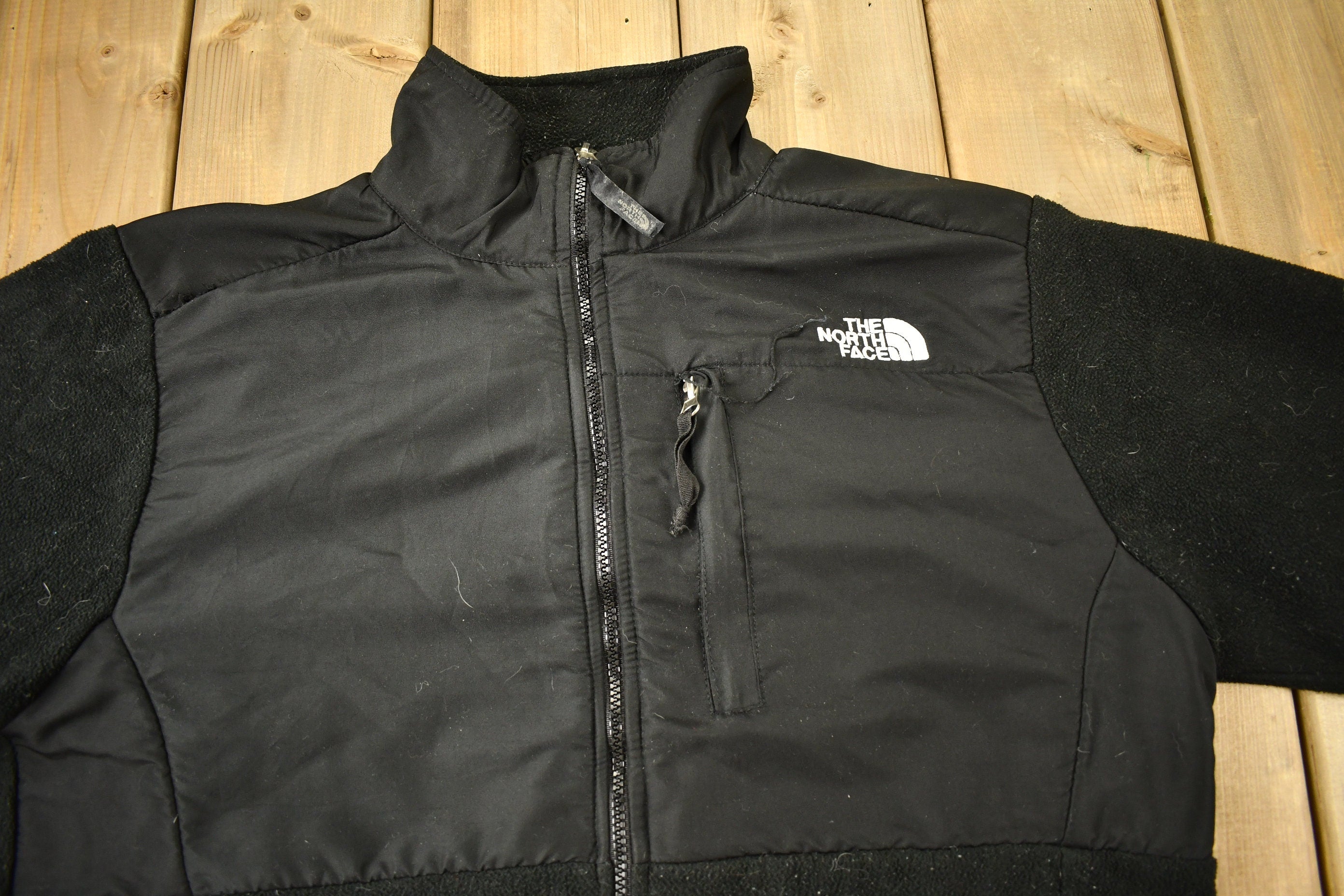 Vintage 1990s The North Face Denali 800 Fleece Full Zip Sweatshirt