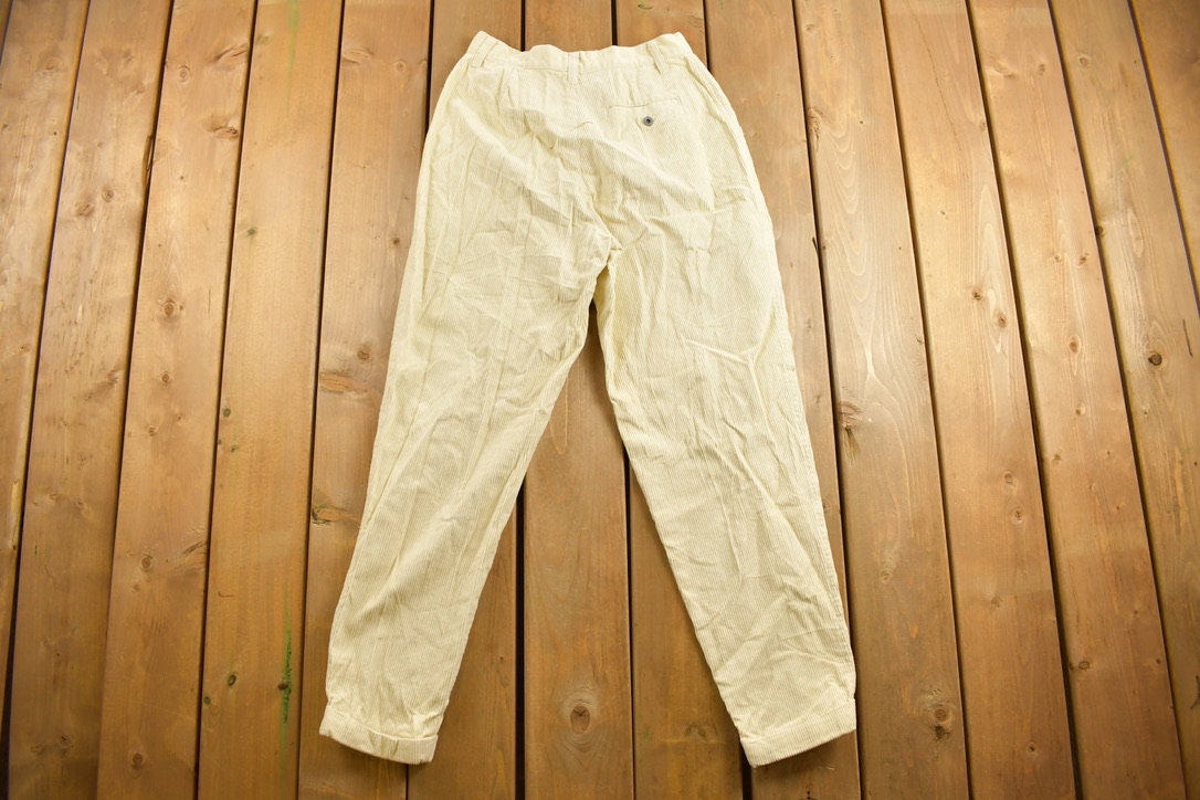 Vintage 1990s Esprit Corduroy Pants Size 27 x 29.5