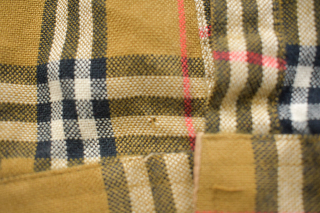 Vintage 1990s Plaid Flannel Button Up Shirt