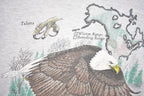 Vintage 1990s North American Bald Eagle Crewneck