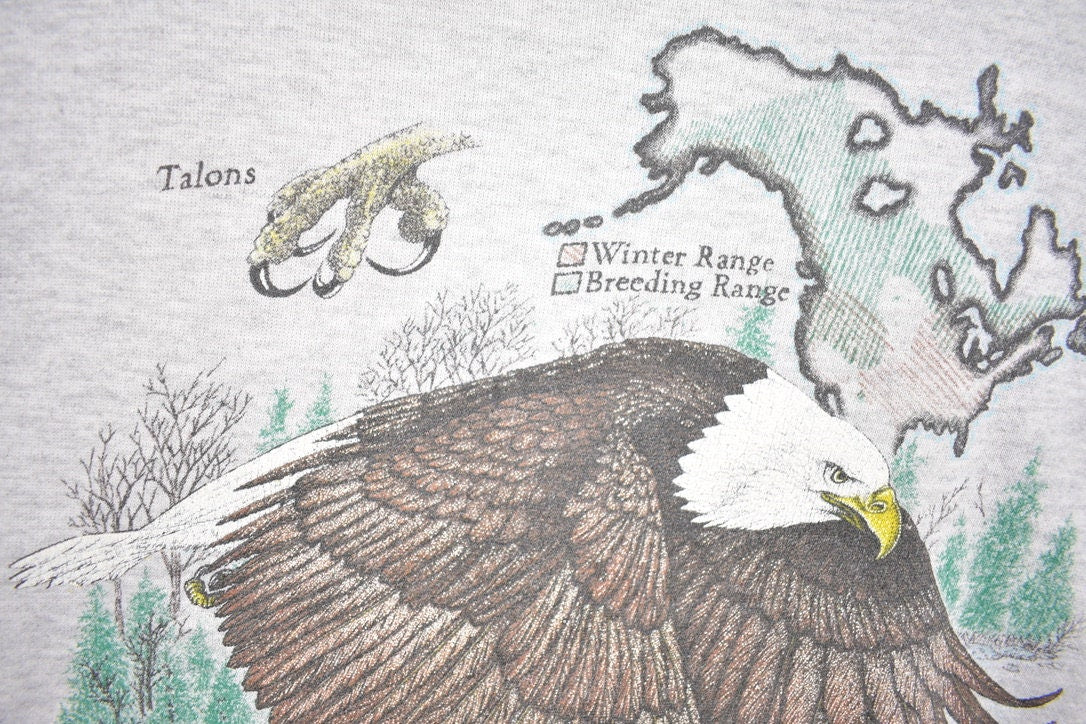 Vintage 1990s North American Bald Eagle Crewneck