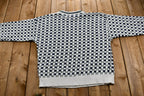 Vintage 1990s Hand-Framed Knit Sweater