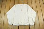 Vintage 1990s Desert Cactus Embroidered Crewneck Sweatshirt Men's L-XL