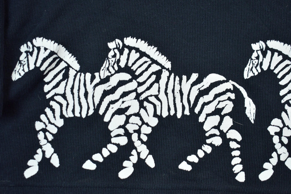 Vintage 1990s Teddi "Zebra" Crewneck Sweatshirt