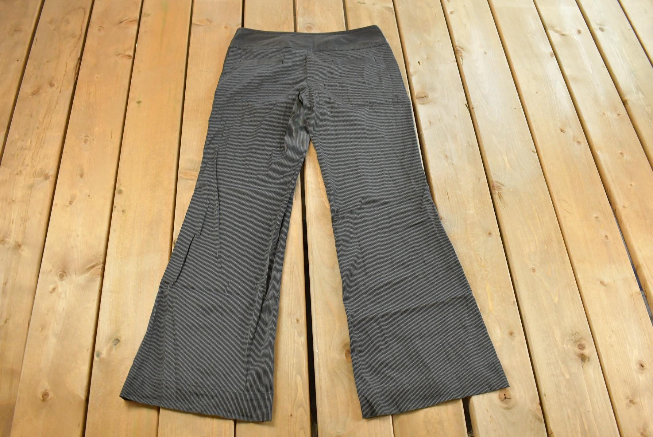 Vintage 1990s BFF Pinstripe Bell Bottom Pants Women's 32 x 31 /