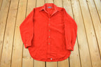 Vintage 1970s Pendleton Wool Flannel Button Up Shirt Men's M