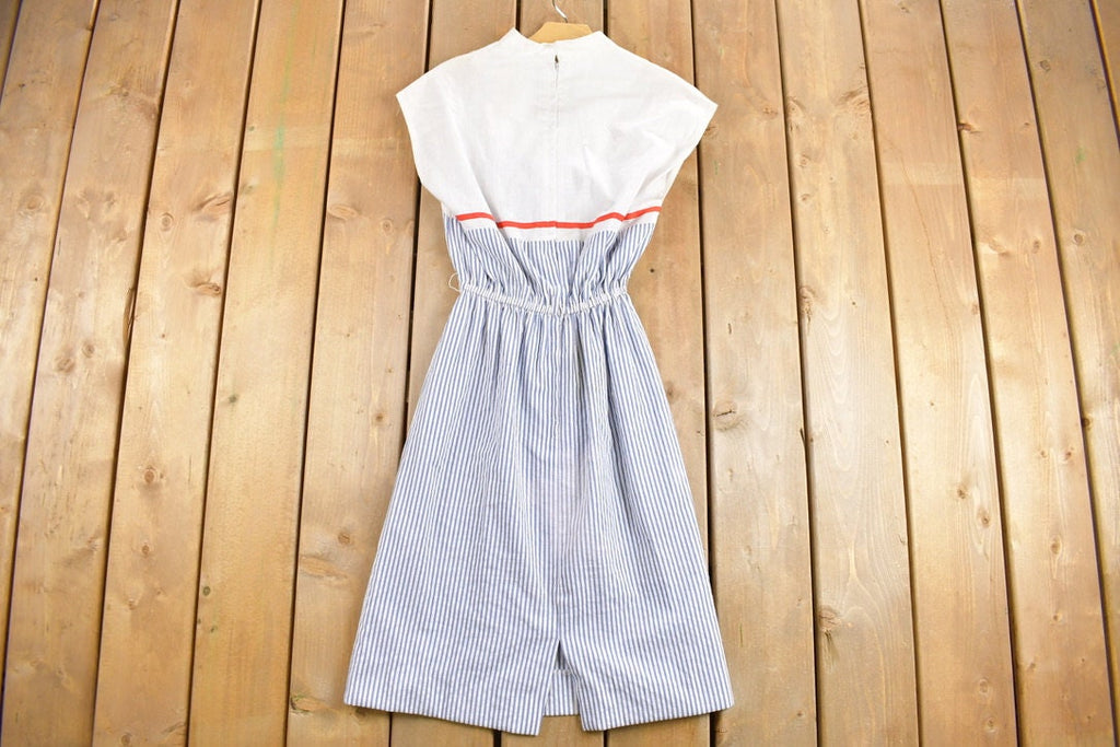 Vintage 1960s Sailor Dress  True Vintage Dress  60s Dress  Summer Dress  Cute Dress  Cute Dress  Sexy Dress