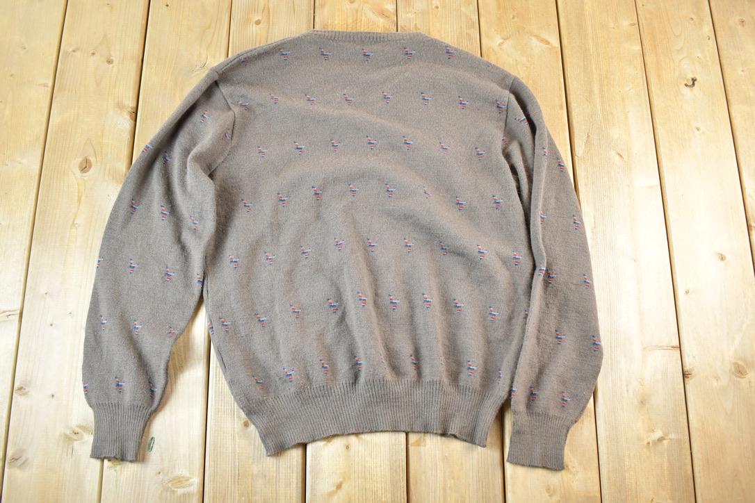 Vintage 1990s Boundary Waters Wool Knit Sweater Mens S