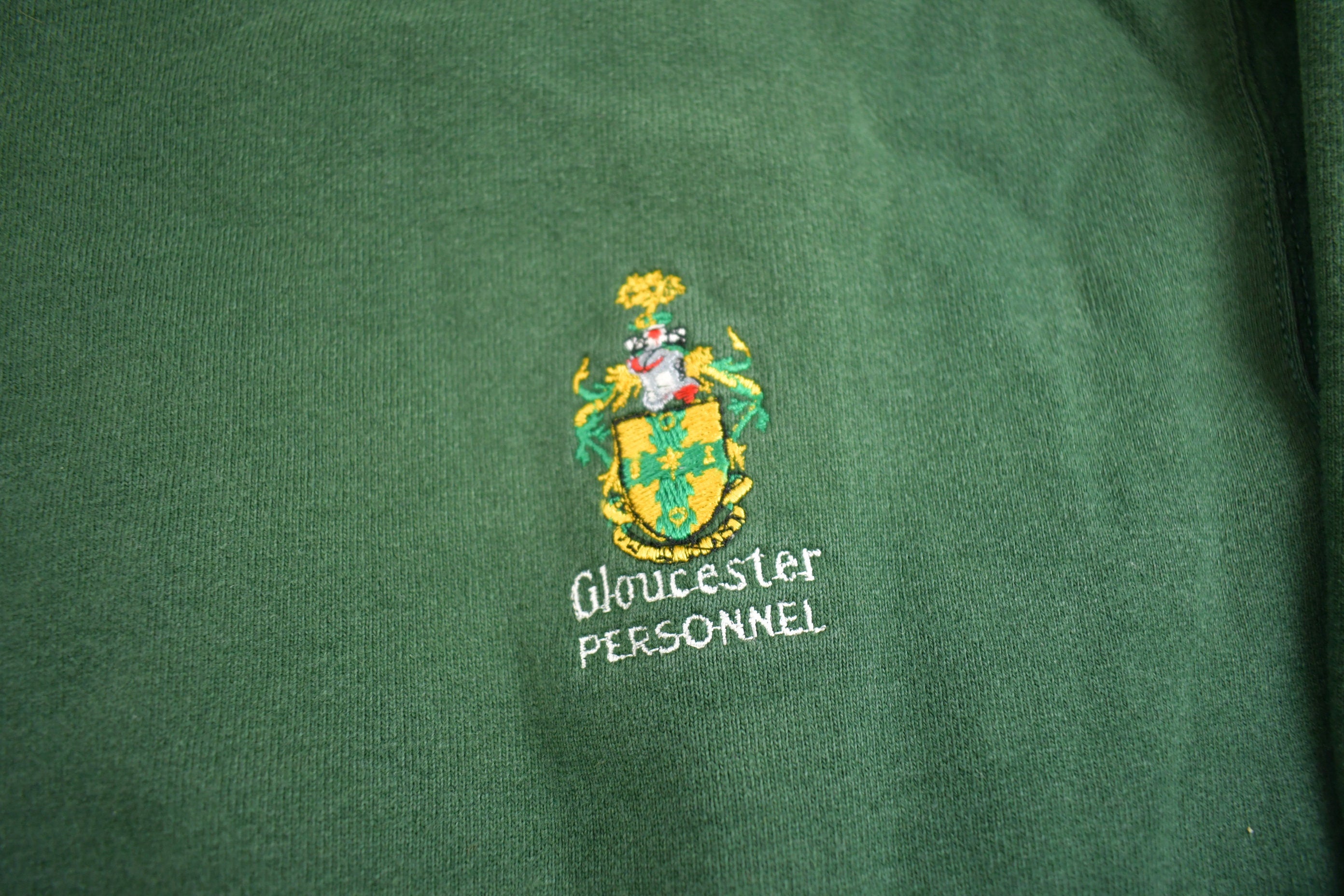 Vintage 1990s Gloucesters Personnel Crewneck Sweatshirt Made In USA