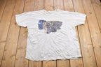 Vintage 2000s Global Impressions Wolf Theme Graphic T-Shirt