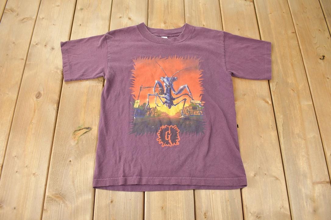 Vintage 1990s Goosebumps #35 A Shocker On Shock Street Single Stitch Graphic T-Shirt Made In USA