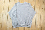 Vintage 1990s Blank Gray Crewneck Sweatshirt