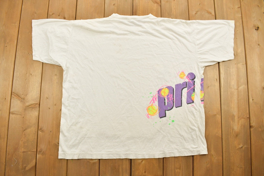 Vintage 1990s Prince Colorful Paint Splatter Graphic T-Shirt