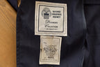 Vintage 1990s DSCP Defender Navy Blue Trench Coat